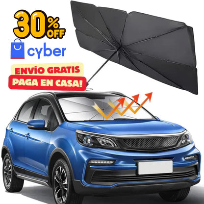 ¡SOMBRILLA PARASOL CARRO PROTECCION SOLAR!