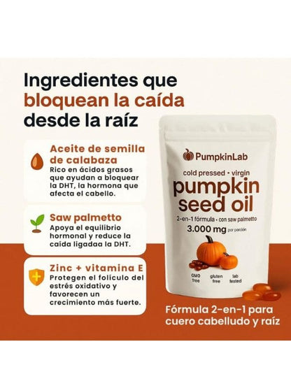 Capsulas Aceite de Semilla de Calabaza