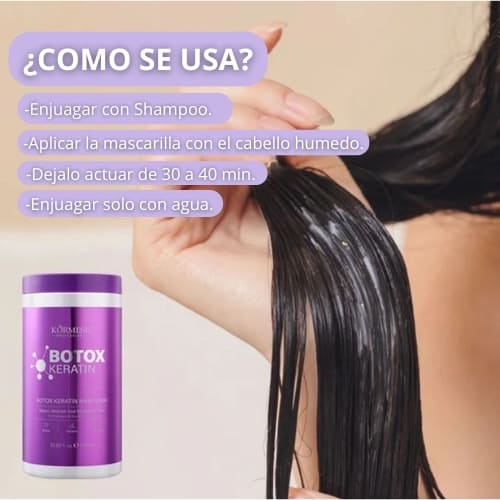 KERATINA BOTOX 1 Litro/Kg